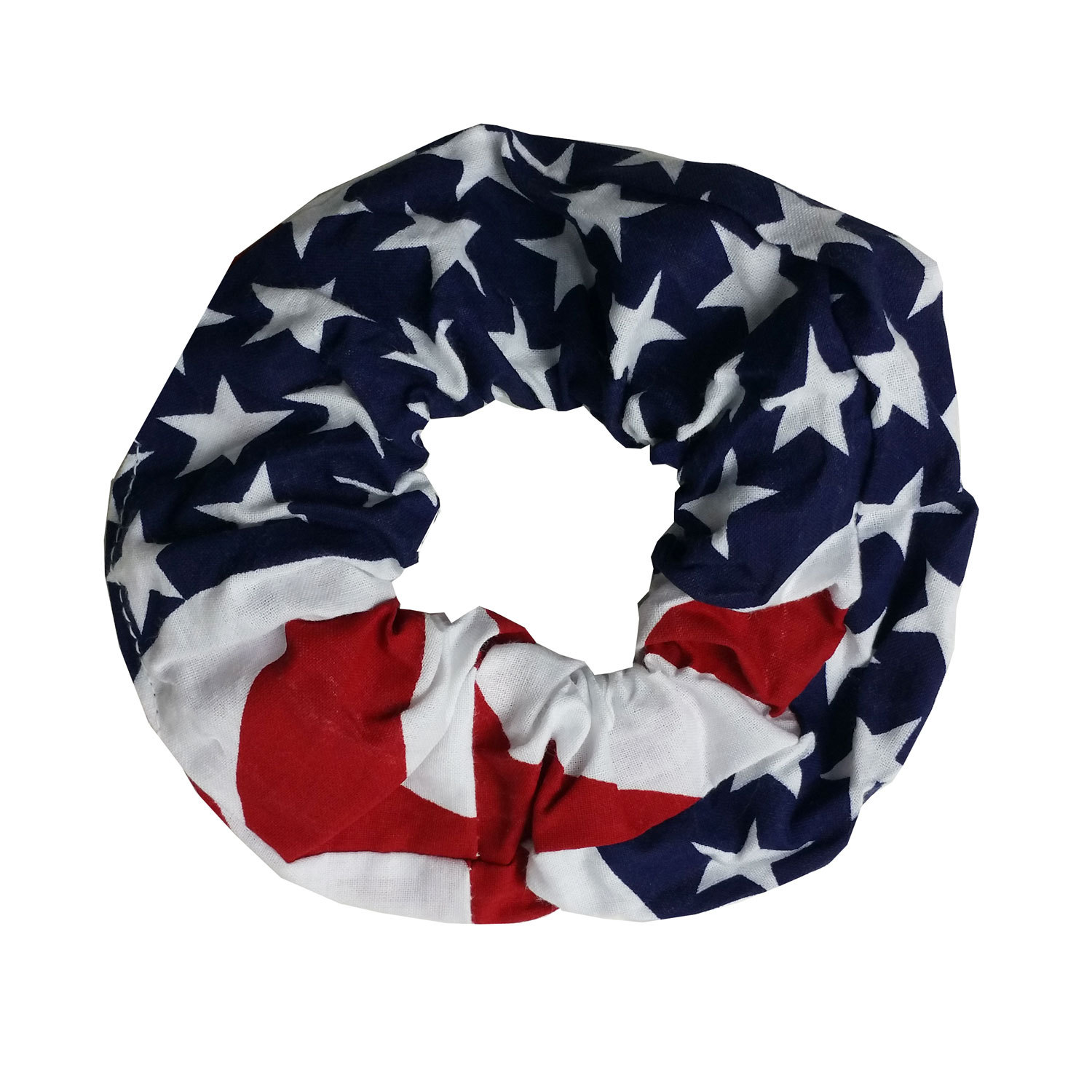 US Flag Hair Band Headwrap & Scrunchie Star Spangled Hair Accessories