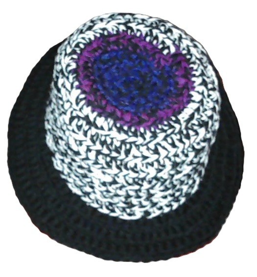 Event Horizon (Hat designed and handmade) by Glover Girl Designs