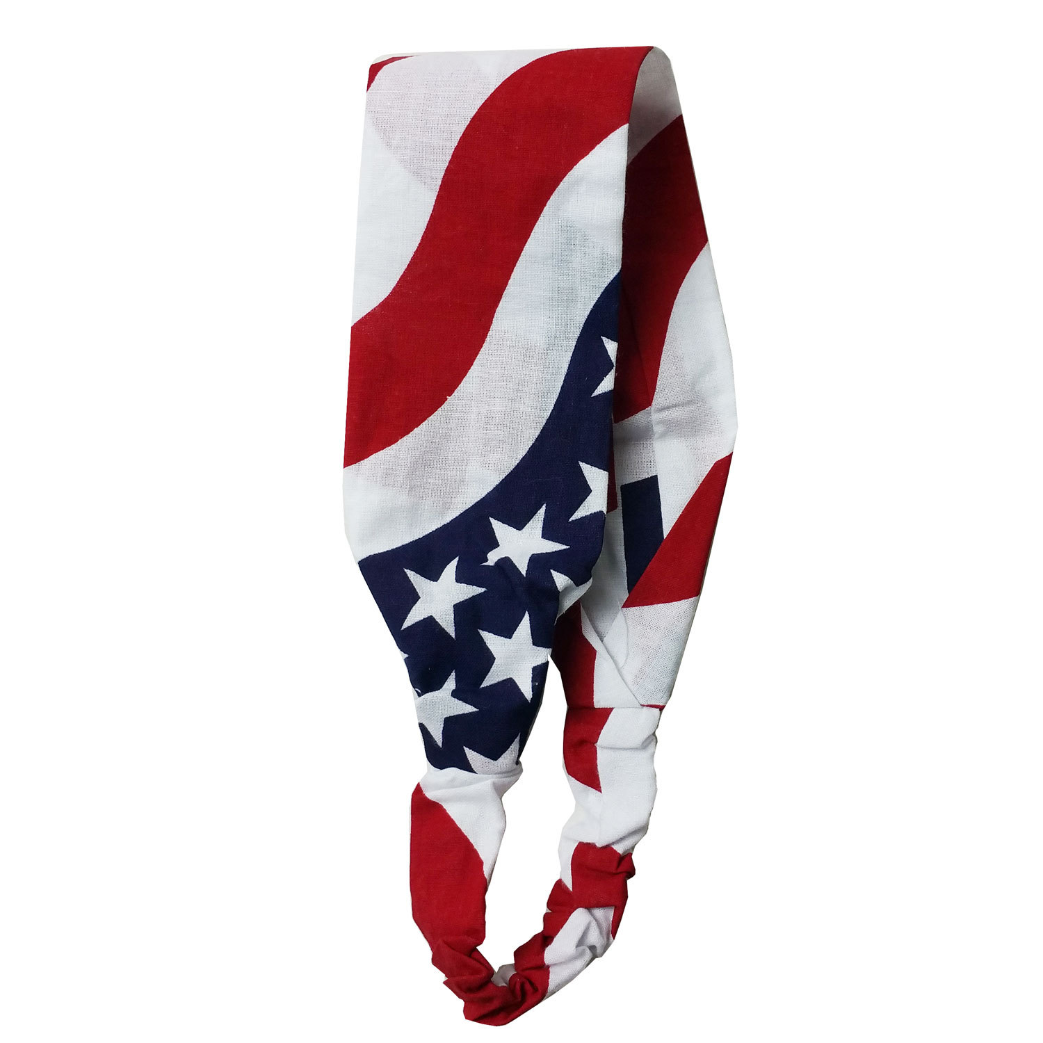 US Flag Hair Band Headwrap & Scrunchie Star Spangled Hair Accessories