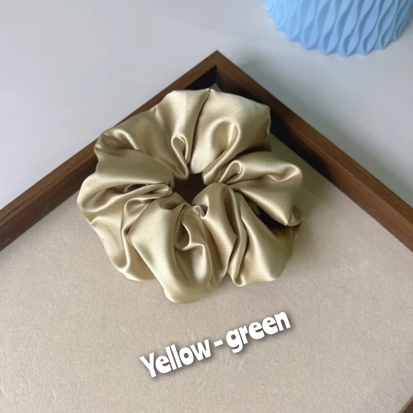Luxury Jumbo XxL Imitation Silk Satin Hair Scrunchies
