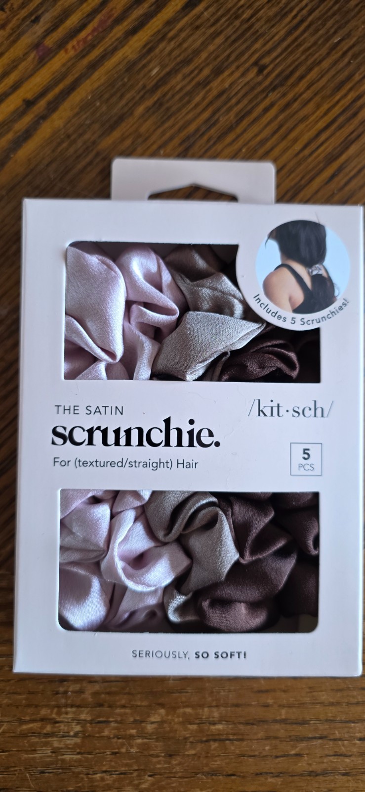 Kitsch Satin Scrunchies