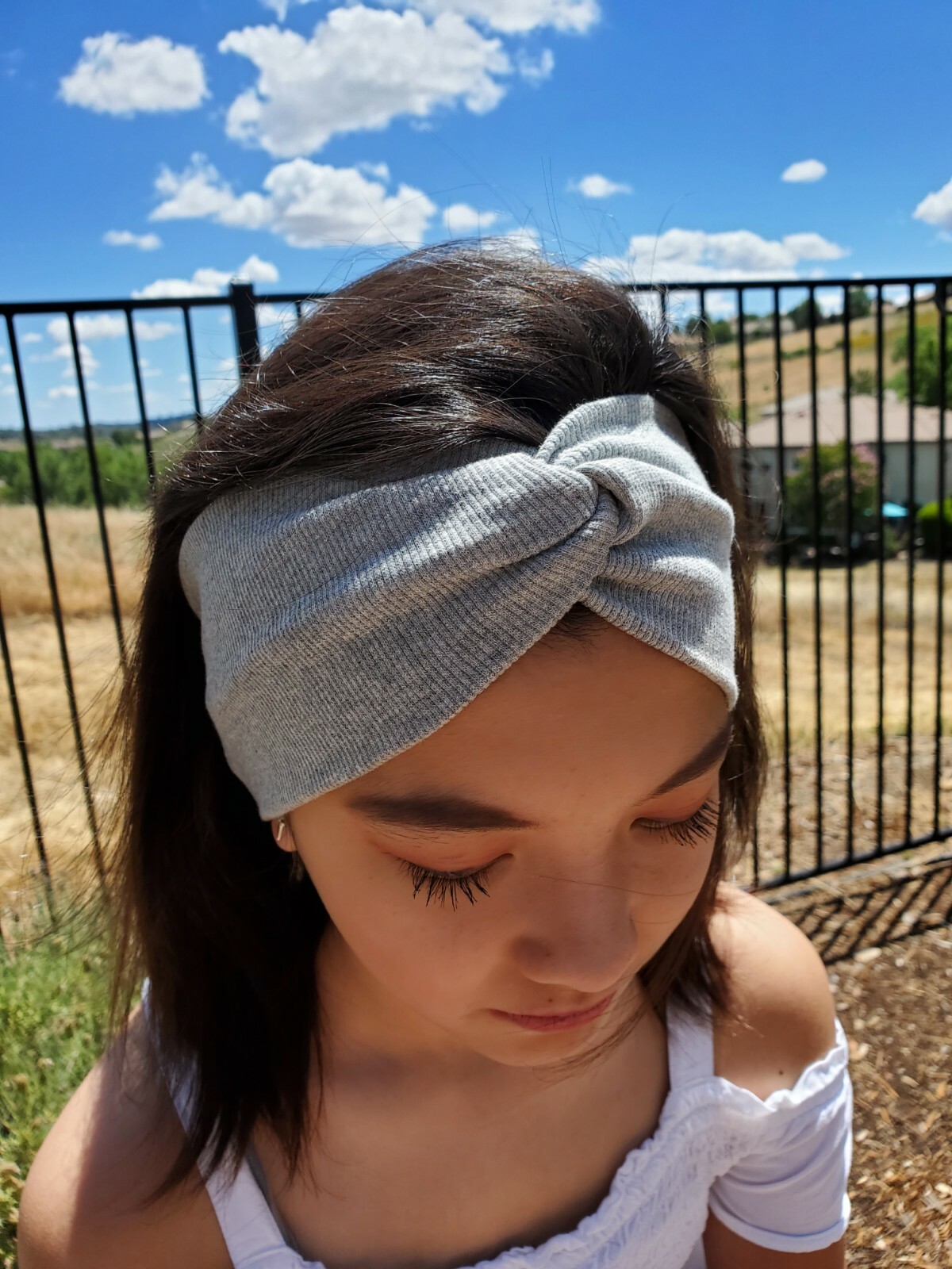 8 Colors Jersey Elastic Cotton Headband Headwrap Women fashion Athletic Yoga
