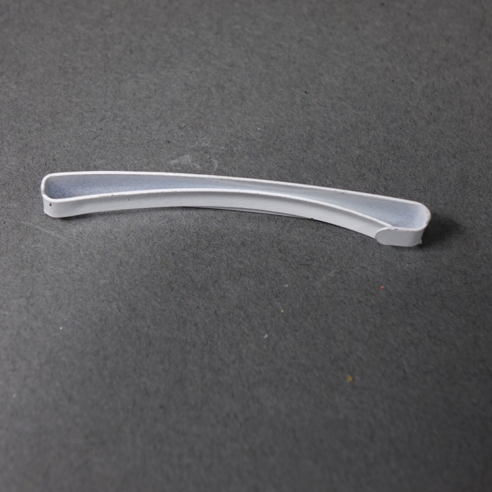 Vintage Women’s Playboy Sexy Casual White Enamel Hair Clip Barrette