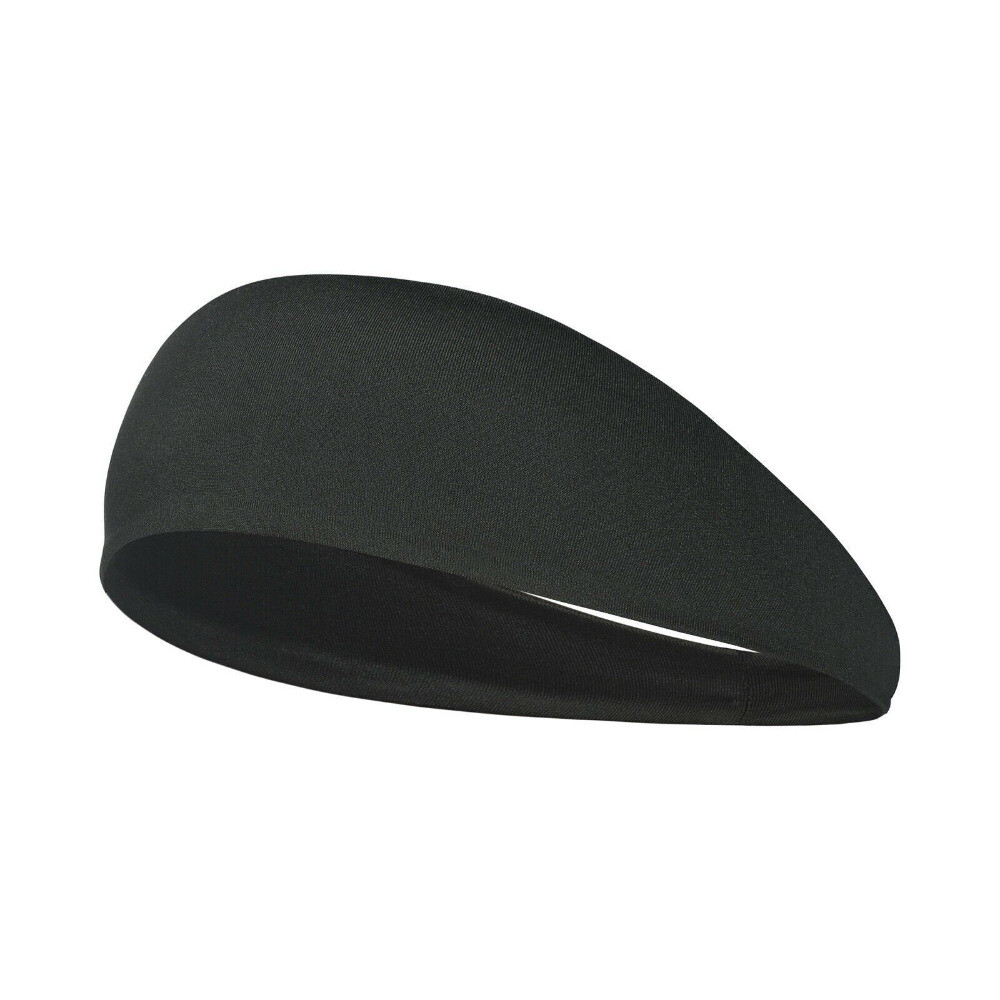 Sports Headband Moisture Wicking Sweat Band Elastic Wide Hair Band for Men Women