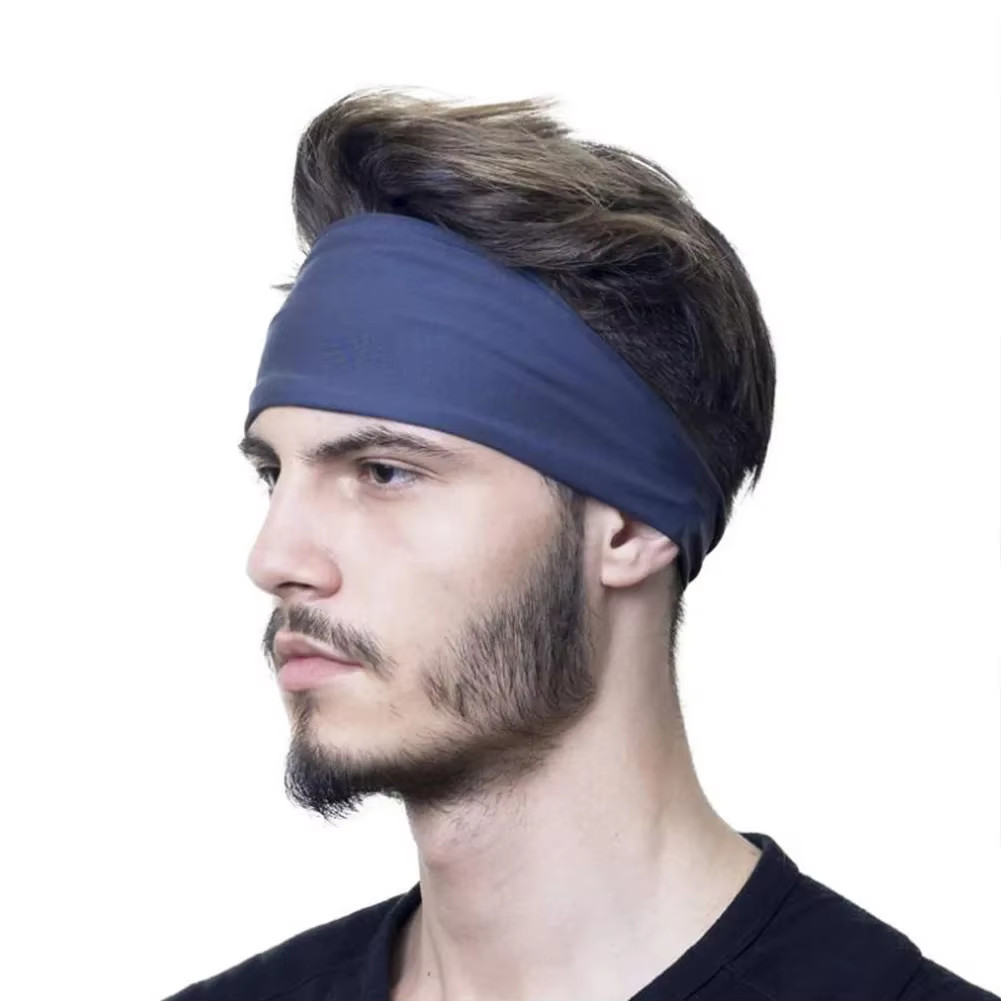 Sport Headband Fitness Sweat Bandage Head Hair Band Tennis Yoga Absorb Sweat Hea