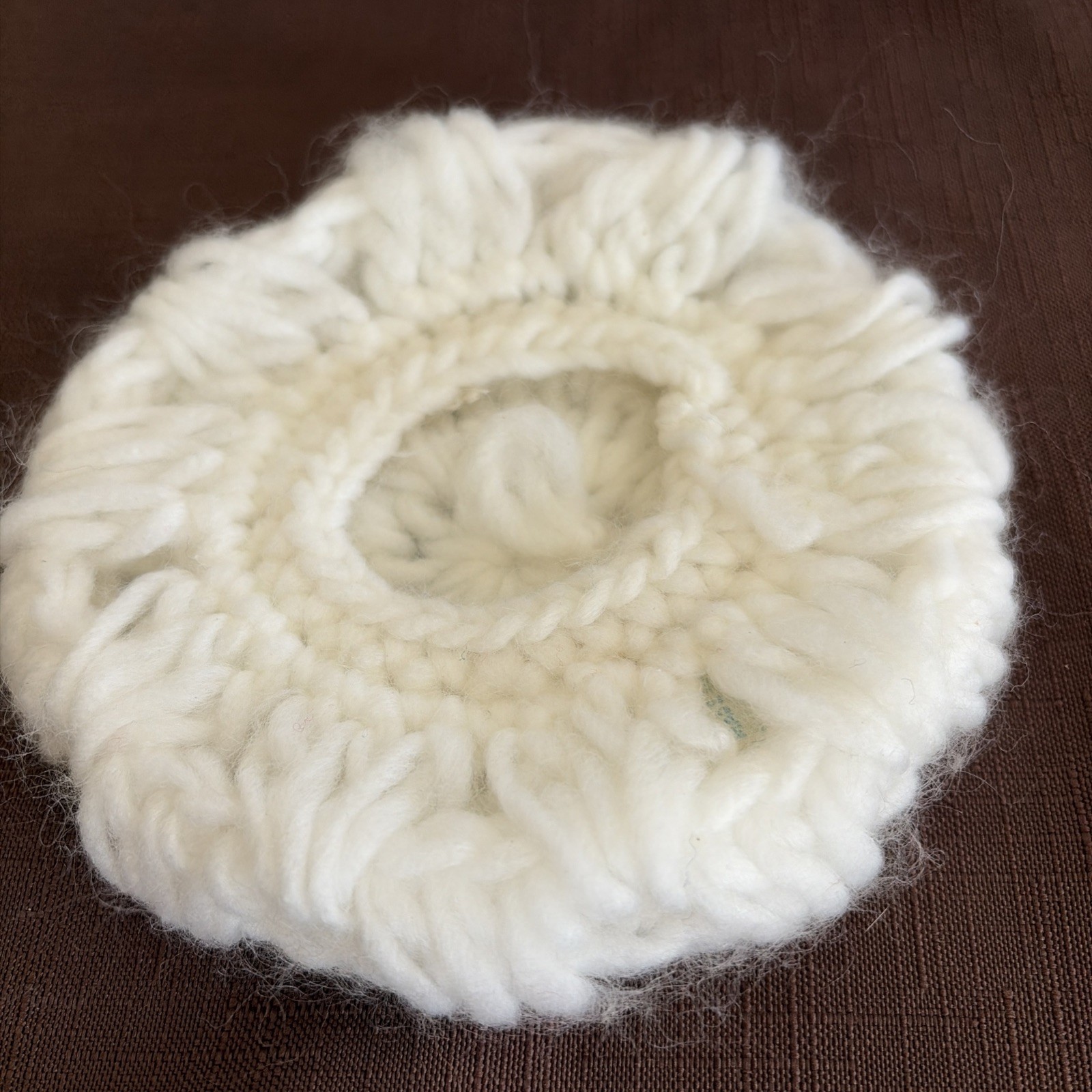 Vintage Handmade Crochet/Knit Ballet Bun Cover