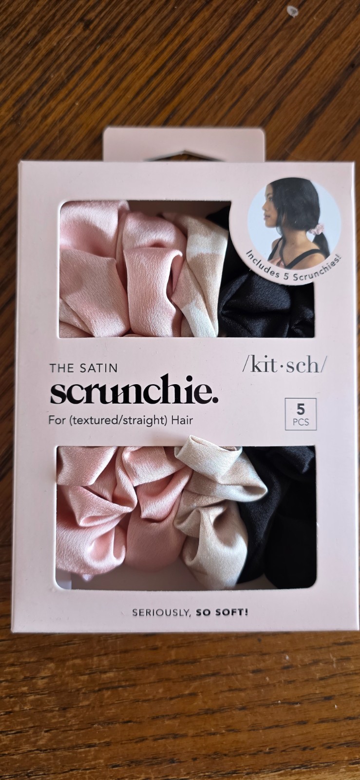 Kitsch Satin Scrunchies