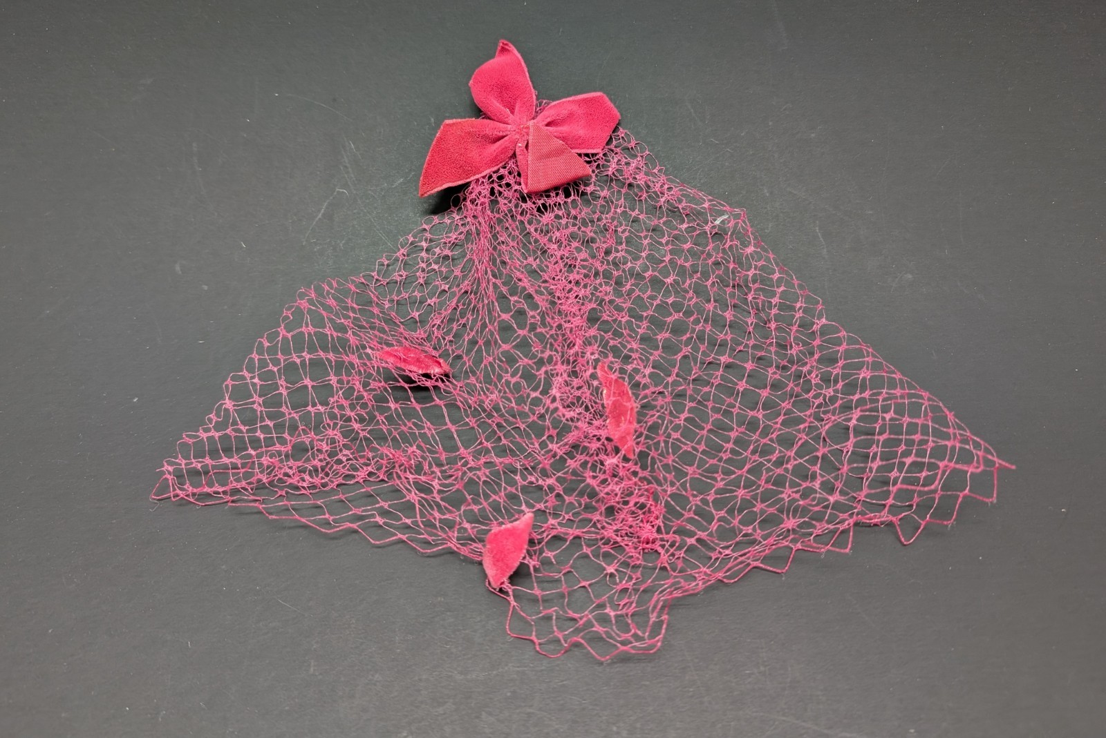 Vintage Retro 1950’s Hair Net Face Cover Snood Veil Tulle Netting Bonnet LOT