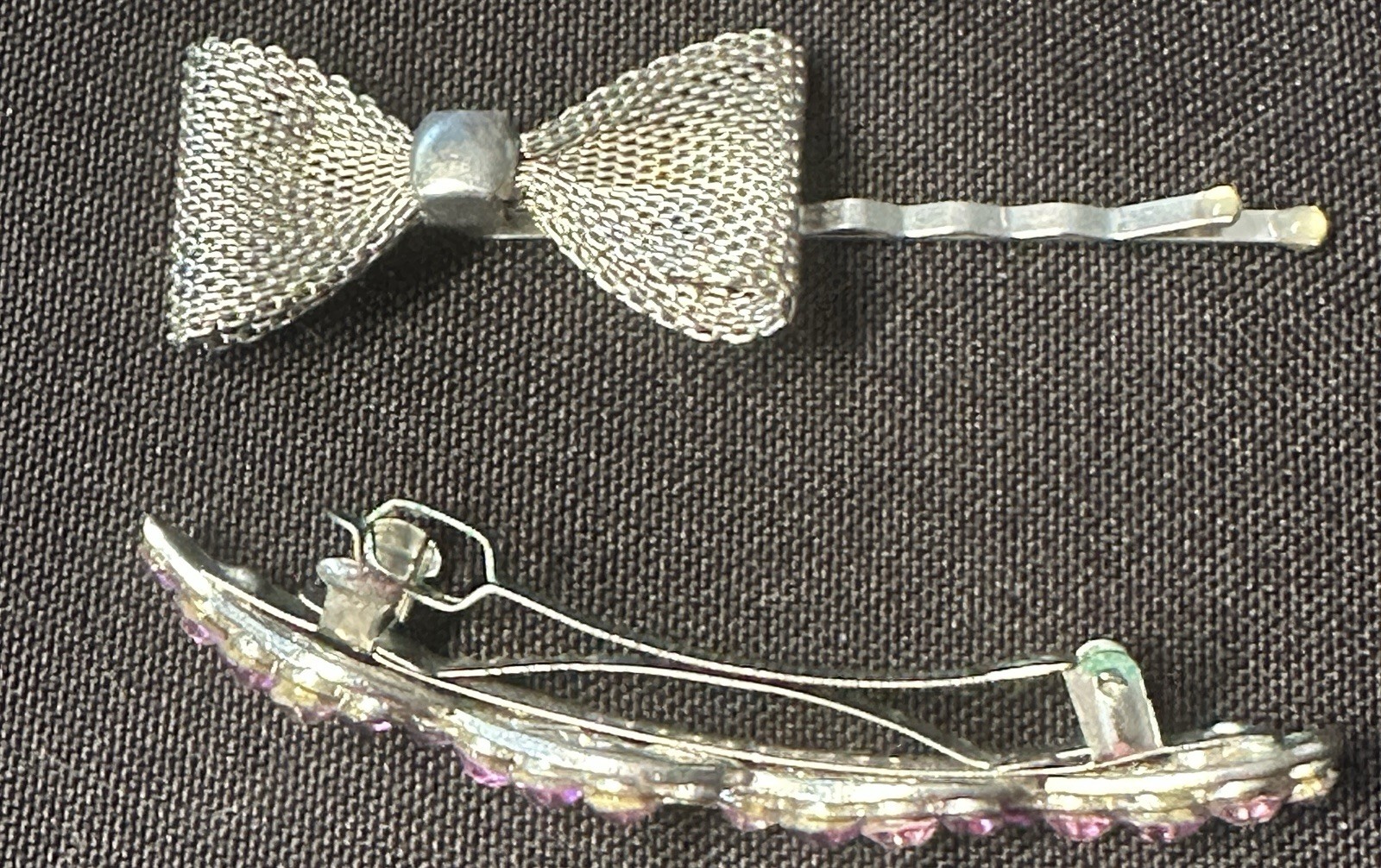 11 Vintage Barrettes & Bobby Pins & 11 Hair Clips A Fun Variety Of Designs L@@k!