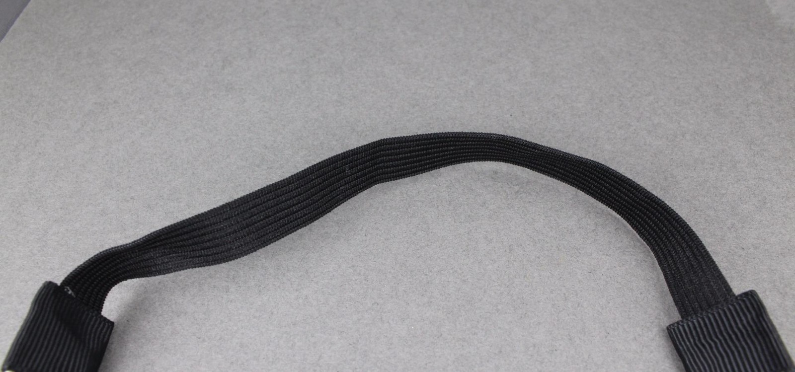 Orange 8-strand headband thin skinny stretch headband shiny metallic hair band