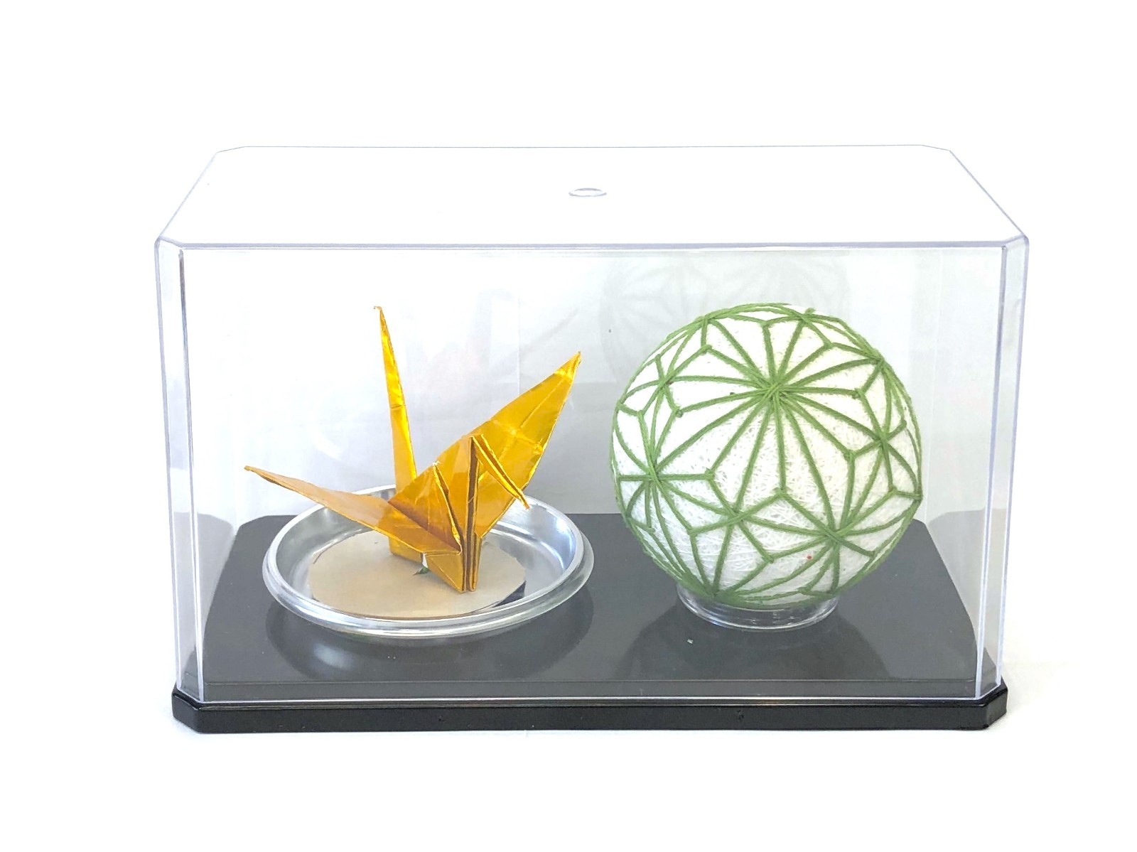 Hair Clip Accessory Display Case Gift Box Japanese Handmade Ball hagrc20